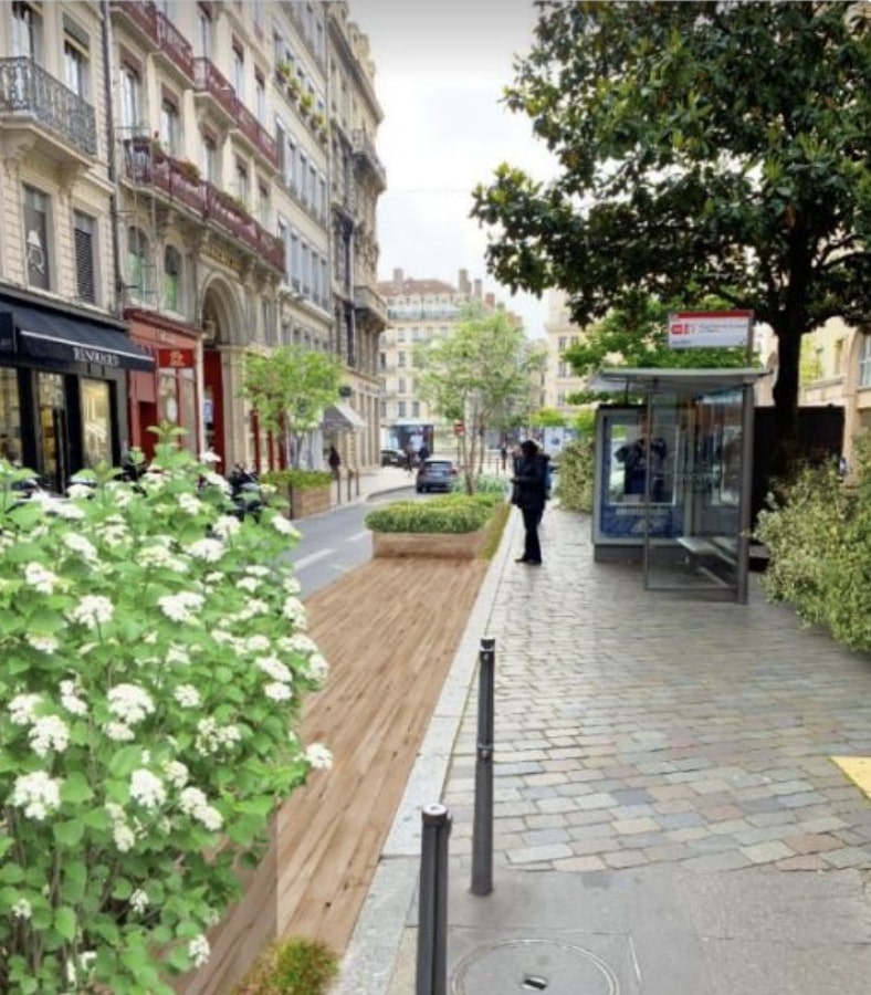 Vue avec la solution Make it Green